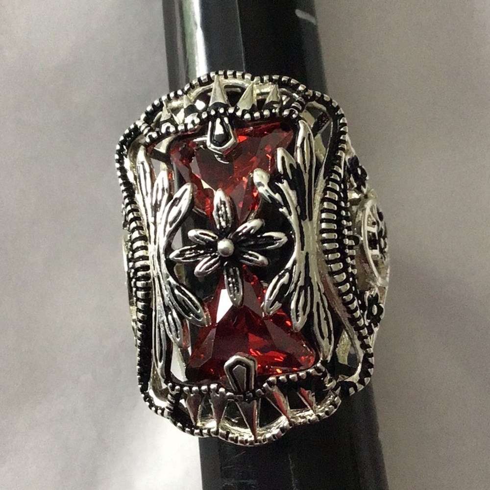 Art Deco Statement Ring - image 1